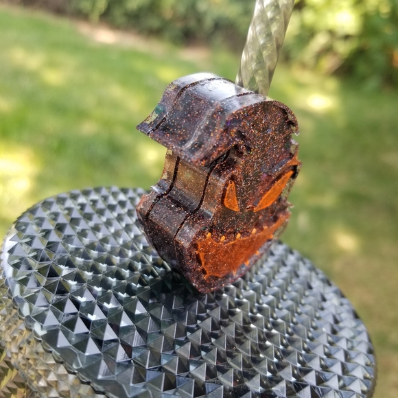 🆕️Custom, Glow, Oogie Boogie Straw Topper - Picture 5 of 7